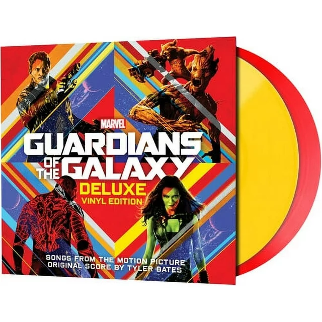 Various Artists | Guardians of the Galaxy: Deluxe (Limited Edition, Exclusive Red & Yellow Colored Vinyl) (2 Lp's) | Vinyl
