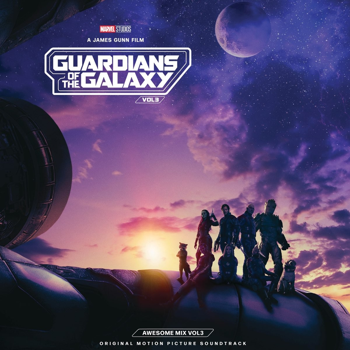 Various Artists | Guardians Of The Galaxy Vol. 3: Awesome Mix Vol. 3 (Limited Edition, Translucent Grape & Cobalt Blue Colored Vinyl, Bonus Poster) (2 Lp's) | Vinyl