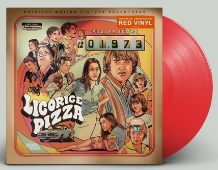 Various Artists - Licorice Pizza (Original Motion Picture Soundtrack) (Limited Edition, Indie Exclusive, Red Colored Vinyl) (2 Lp's) | Vinyl