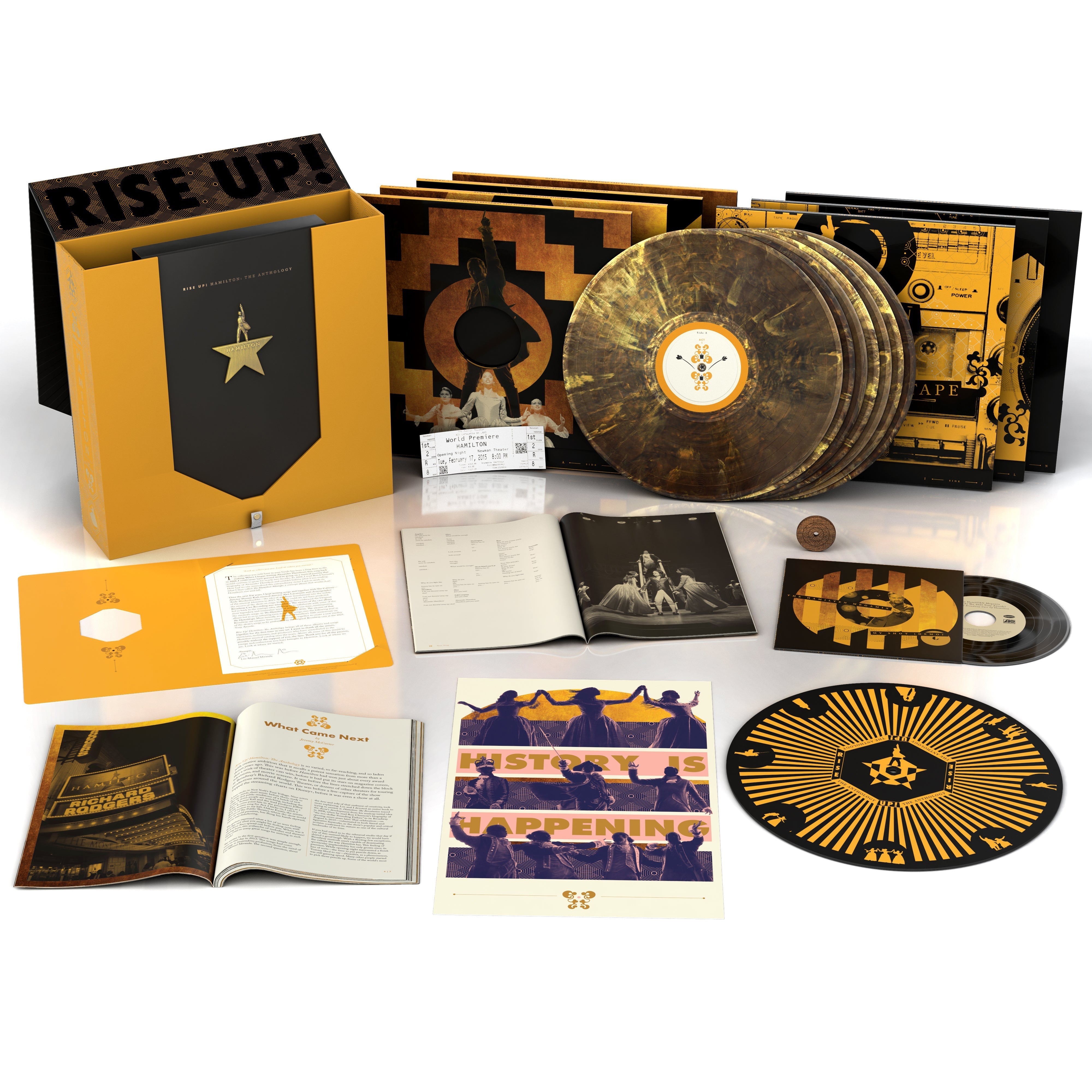 Various Artists Lin-Manuel Miranda - Rise Up! Hamilton: The Anthology (Box Set) [8LP] | Vinyl