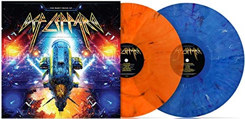 Various Artists - Many Faces Of Def Leppard / Various (Ltd Double Gatefold 180gm Blue & Orange Marble Vinyl) | Vinyl