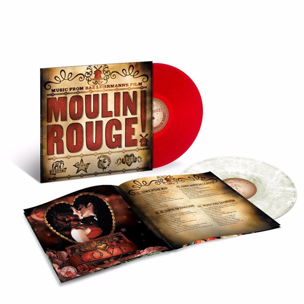 Various Artists - Moulin Rouge (Original Soundtrack) (Limited Edition, Red & Clear Vinyl) (2 Lp's) | Vinyl