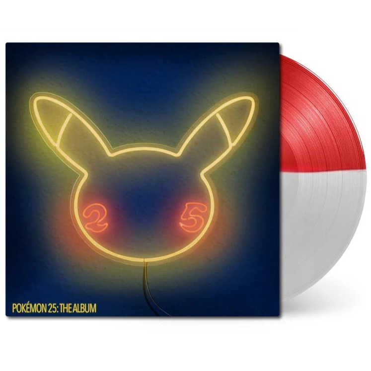 Various Artists - Pokemon 25: The Album (Limited Edition, Red & White Two-Tone Vinyl, Poster) | Vinyl