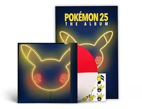 Various Artists - Pokemon 25: The Album (Limited Edition, Red & White Two-Tone Vinyl, Poster) | Vinyl