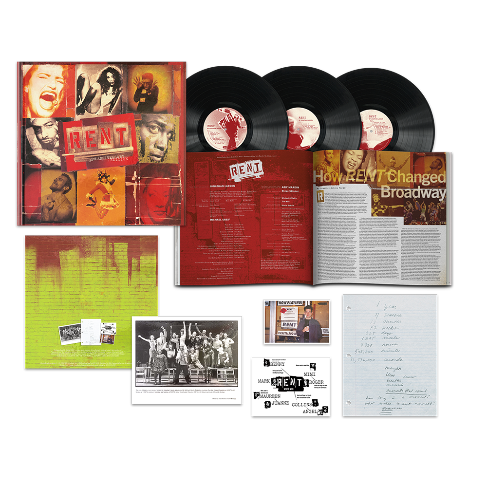 Various Artists - Rent (Original Broadway Cast Recording) (30th Anniversary) [3LP] | Vinyl