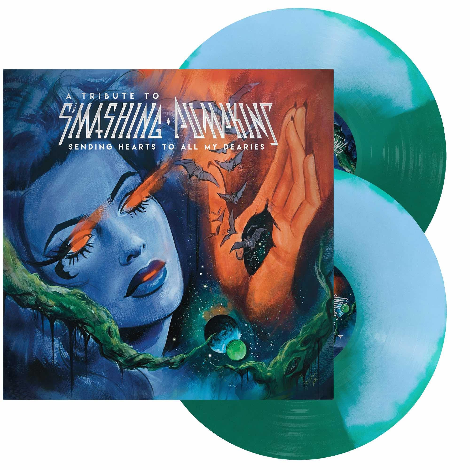 Various Artists - Sending Hearts To All My Dearies (Smashing Pumpkins Tribute) [Baby Blue + Green] [2LP] | Vinyl