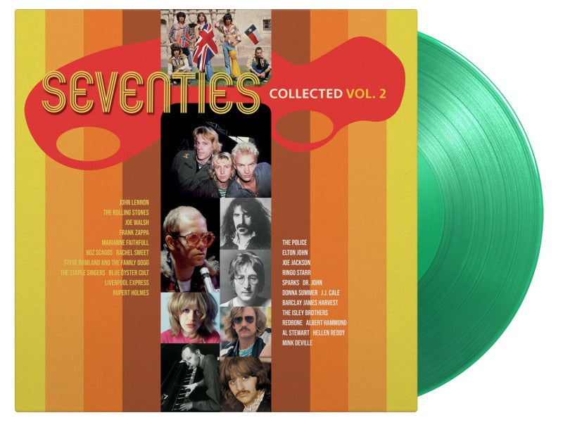 Various Artists - Seventies Collected Vol. 2 (Limited Edition, 180 Gram Vinyl, Colored Vinyl, Light Green) [Import] (2 Lp's) | Vinyl