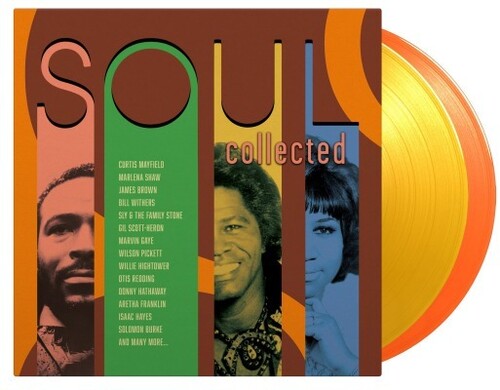 Various Artists | Soul Collected (Limited Edition, 180 Gram Vinyl, Colored Vinyl, Yellow, Orange) [Import] (2 Lp's) | Vinyl