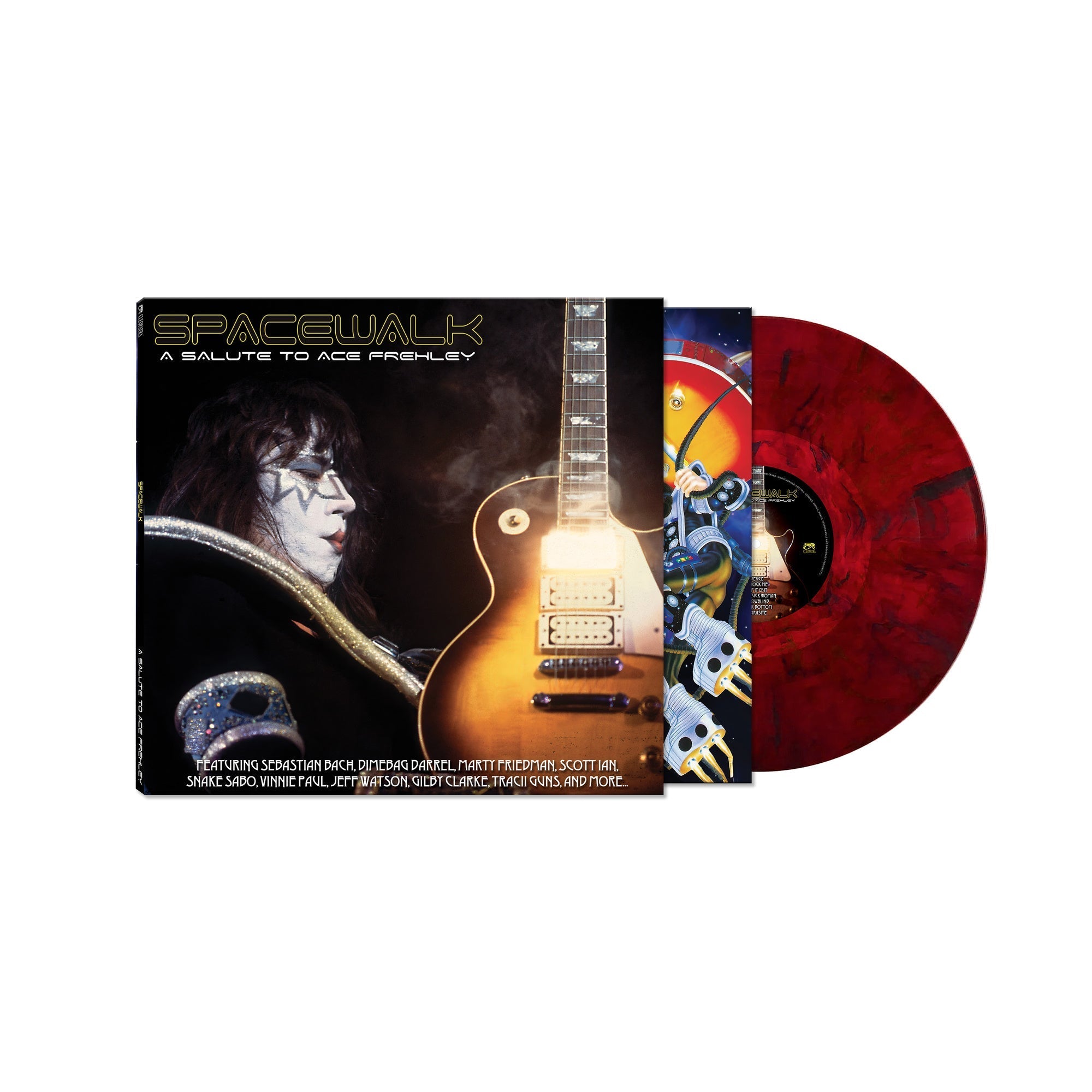 Various Artists | Spacewalk - A Tribute To Ace Frehley (Limited Edition) [Red Marble Vinyl] | Vinyl
