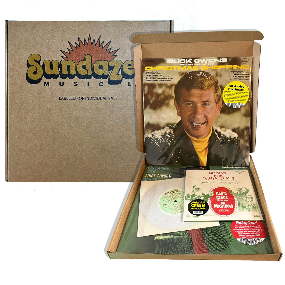Various Artists - Sundazed Christmas Restock Box [4LP Box Set] | Vinyl