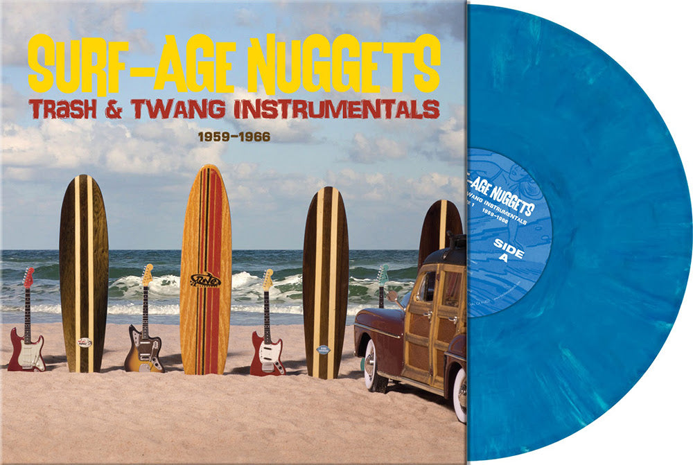 Various Artists - Surf-Age Nuggets: Trash & Twang Instrumentals (Indie Exclusive) [Laguna Blue Marble Vinyl] | Vinyl