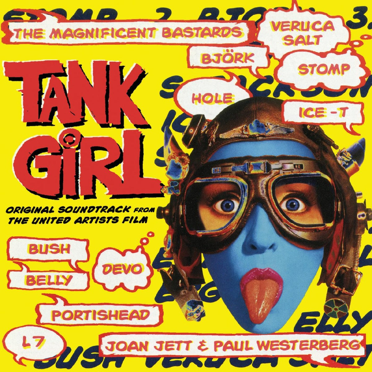 Various Artists - Tank Girl (Original Soundtrack from the United Artists Film) (Colored Vinyl, Yellow, Limited Edition, Gatefold LP Jacket) | Vinyl