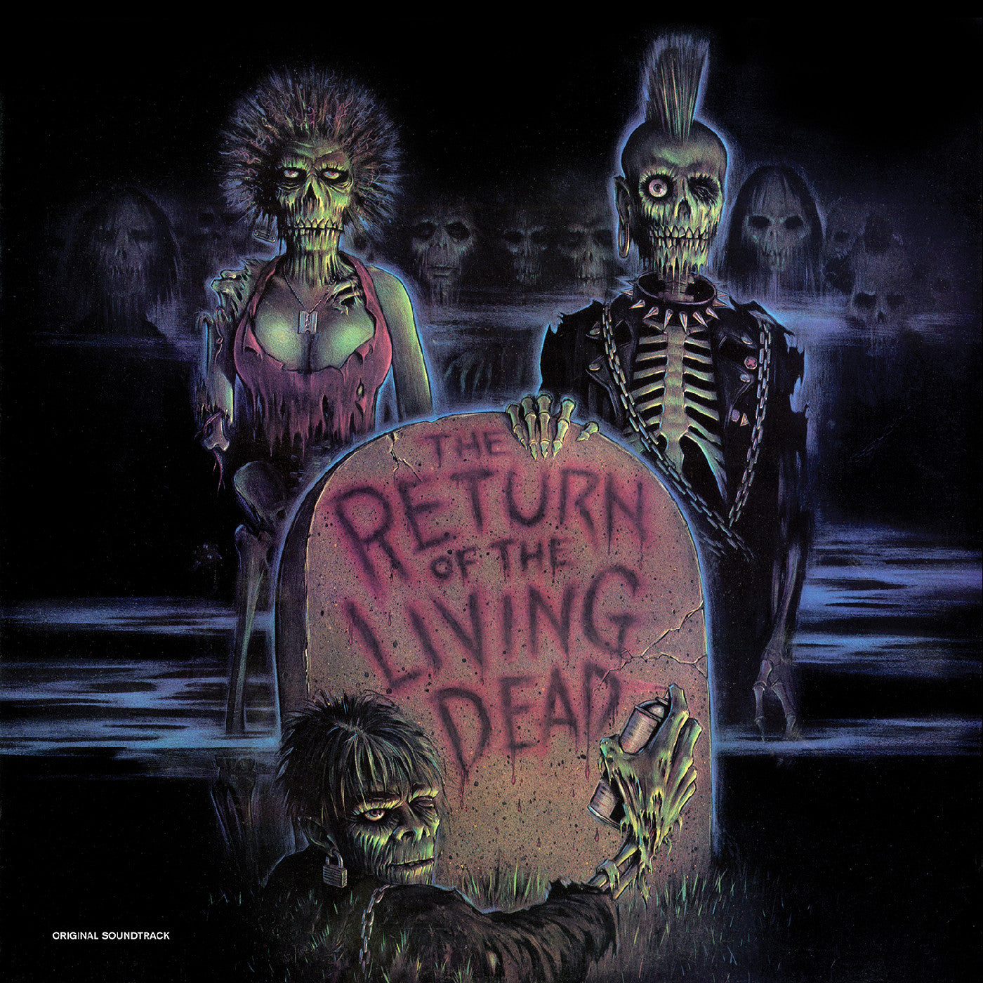 Various Artists - The Return Of The Living Dead--Original Soundtrack (Radioactive Green With Brown Tarman Splatter Vinyl) | Vinyl
