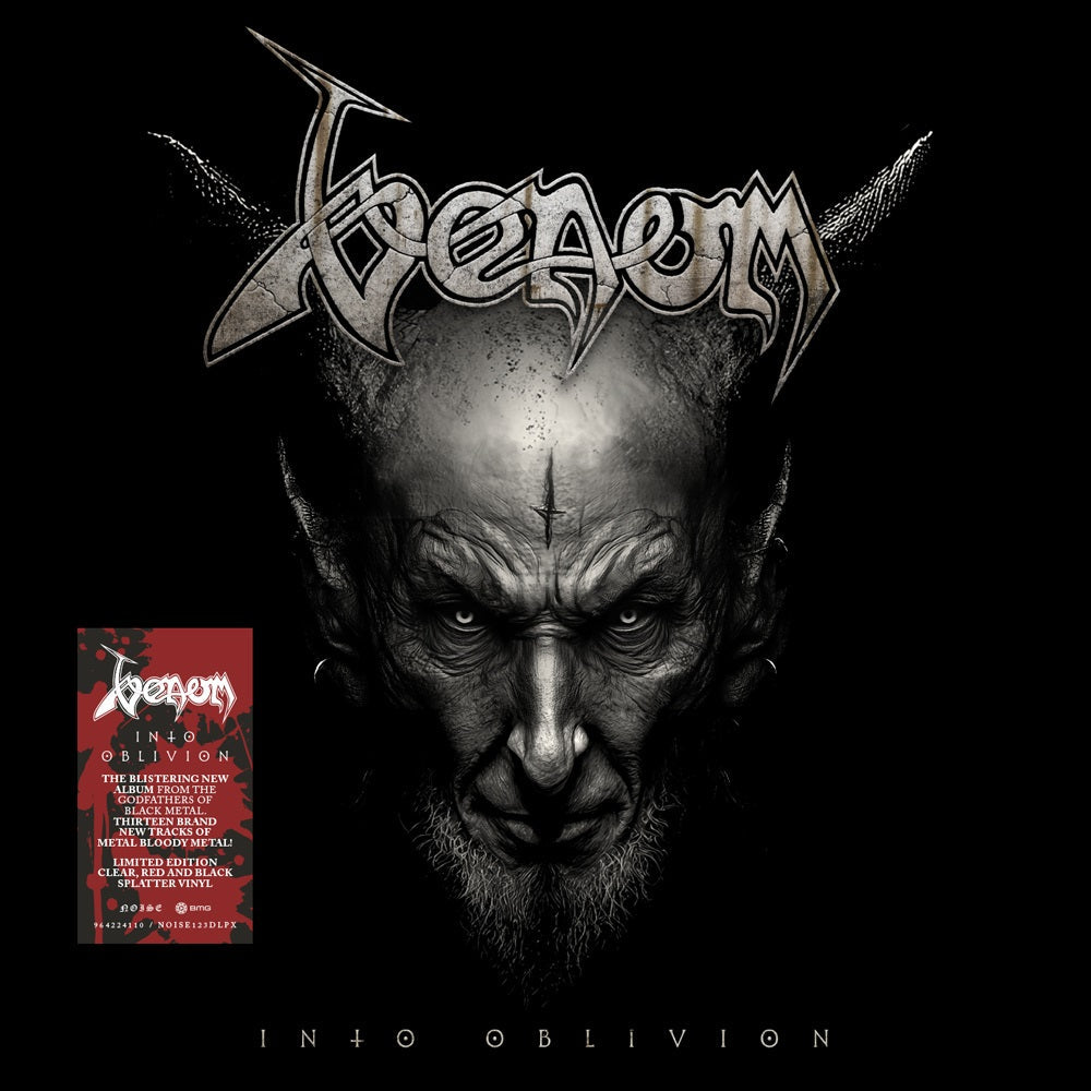 Venom | Into Oblivion (Indie Exclusive) [Clear/Black/Red Splatter] [2LP] | Vinyl