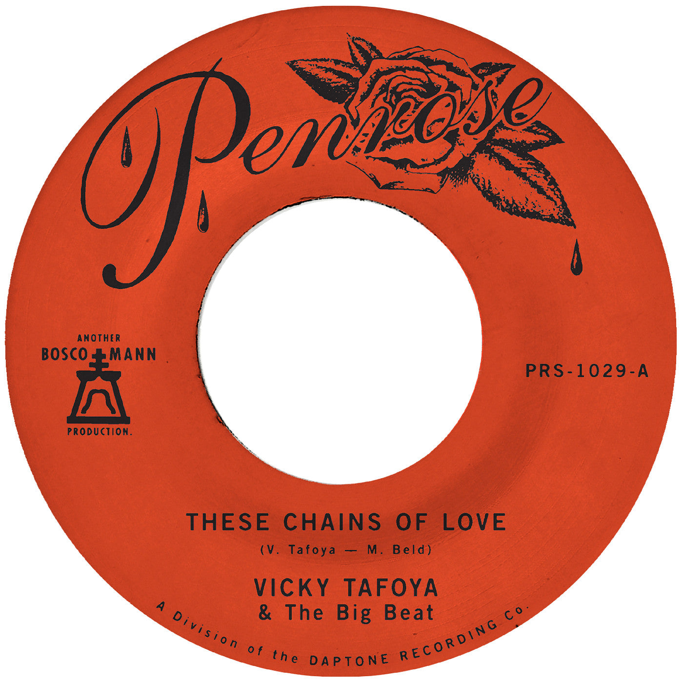 Vicky Tafoya | These Chains Of Love B/W What A Cruel Way To Be | Vinyl