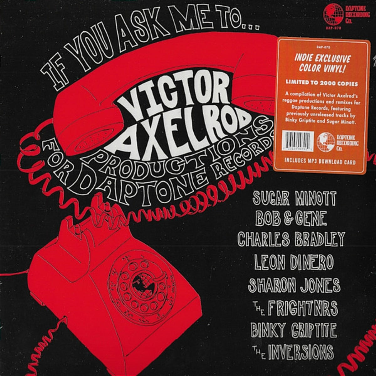 Victor Axelrod - If You Ask Me To.. (Indie Exclusive, Clear Vinyl, Red, Black, Digital Download Card) | Vinyl