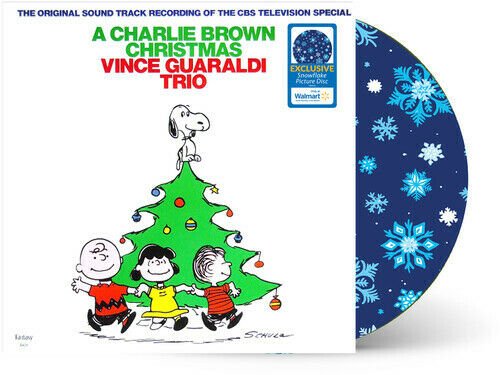 Vince Guaraldi - A Charlie Brown Christmas (Walmart Exclusive) Snowflake Picture Disc | Vinyl