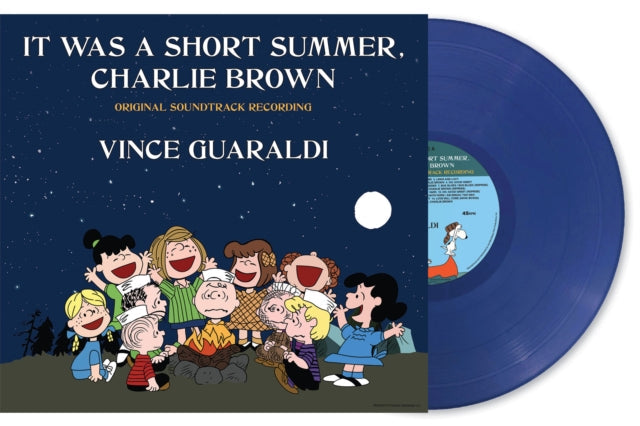 Vince Guaraldi - It Was A Short Summer, Charlie Brown (Blue Colored Vinyl) | Vinyl
