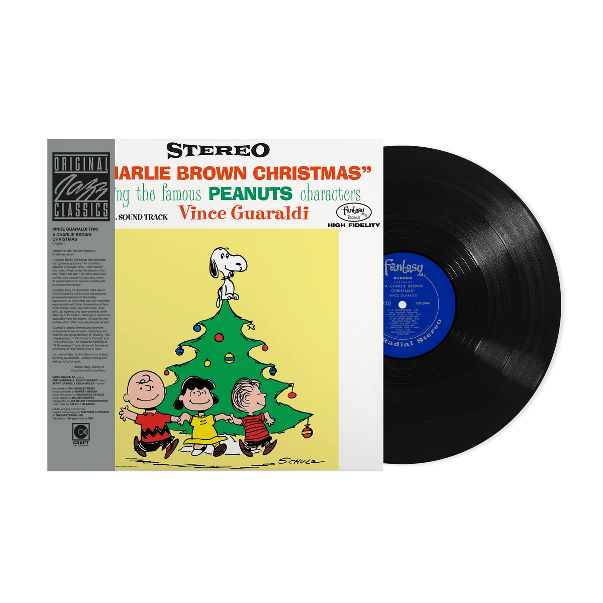 Vince Guaraldi Trio - A Charlie Brown Christmas (Original Jazz Classics Series) [180G LP] | Vinyl