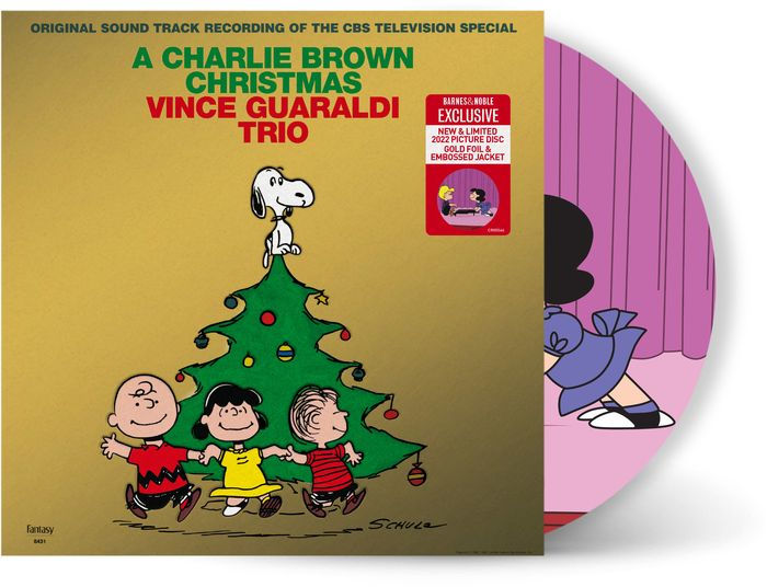 Vince Guaraldi Trio | A Charlie Brown Christmas (Original TV Soundtrack) (Limited Edition, Gold Foil Cover, Picture Disc Vinyl) | Vinyl