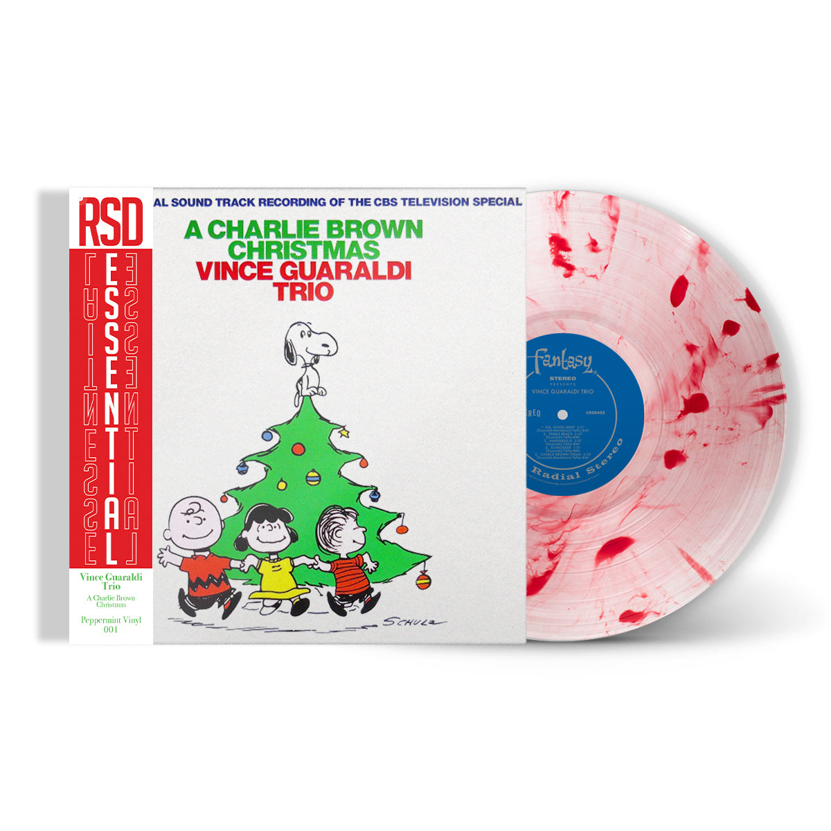 VINCE GUARALDI TRIO - A CHARLIE BROWN CHRISTMAS (Peppermint Colored) | Vinyl