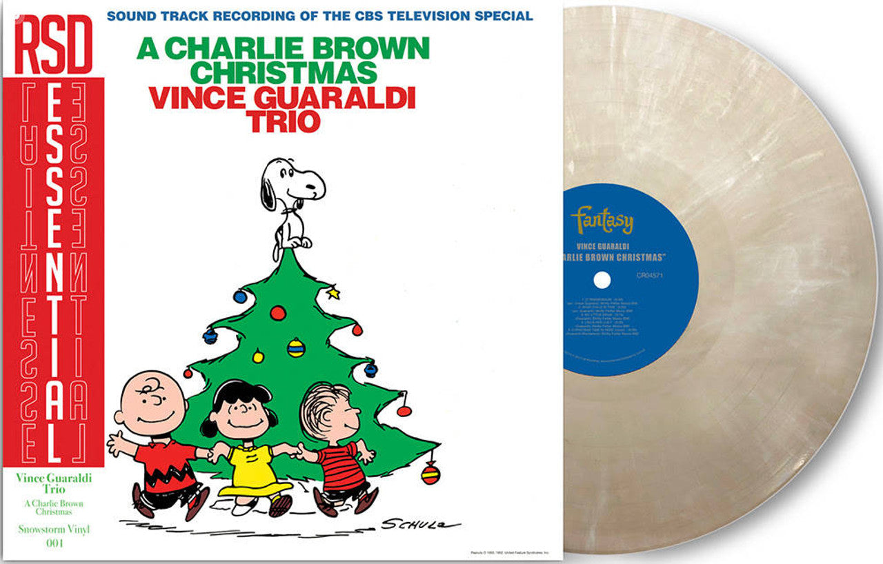 Vince Guaraldi Trio | A Charlie Brown Christmas (Think Indie Exclusive, Snowstorm Colored Vinyl) | Vinyl - 0