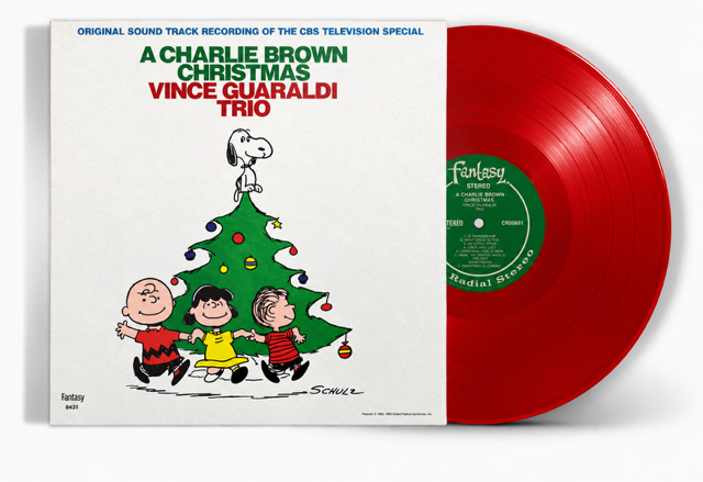 Vince Guaraldi Trio - A Charlie Brown Christmas Vinyl LP (CHRISTMAS RED VINYL) | Vinyl