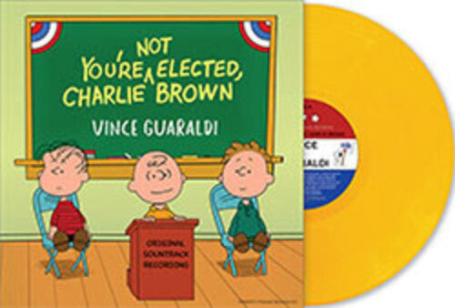 Vince Guaraldi - You're Not Elected, Charlie Brown (Indie Exclusive, Colored Vinyl, Yellow) | Vinyl