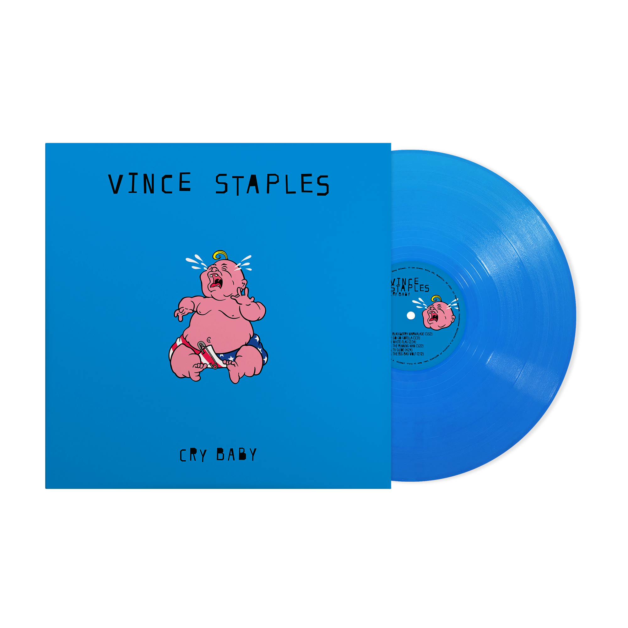 Vince Staples - Cry Baby (Uk Edition) [Baby Blue LP] [Alternate Cover] | Vinyl
