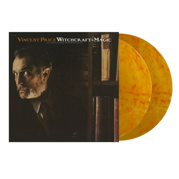 Vincent Price - Witchcraft-Magic—An Adventure in Demonology (2LP) (Clear/Orange Pumpkin Swirl Vinyl) | Vinyl