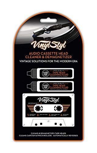 Vinyl Styl - Audio Cassette Head Cleaner & Demagnetizer | Turntables