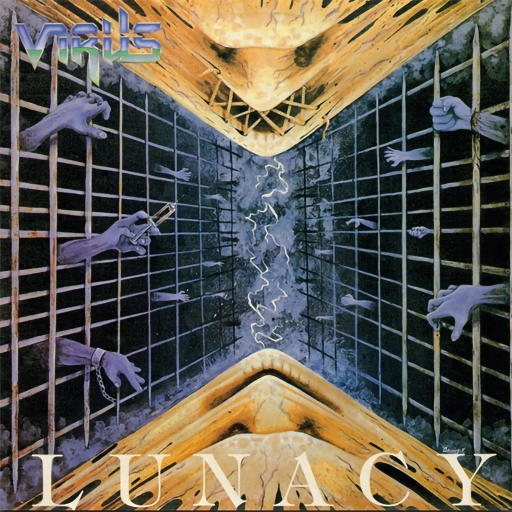 Virus - Lunacy (Clear W/ Blue Splatter Colored Vinyl) [Import] | Vinyl