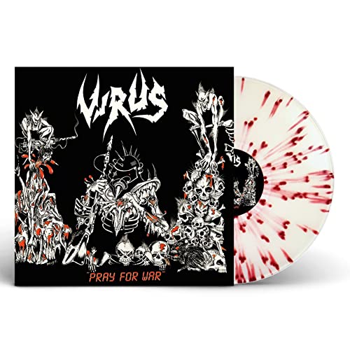Virus - Pray For War (White W/ Red Splatter Vinyl) | Vinyl