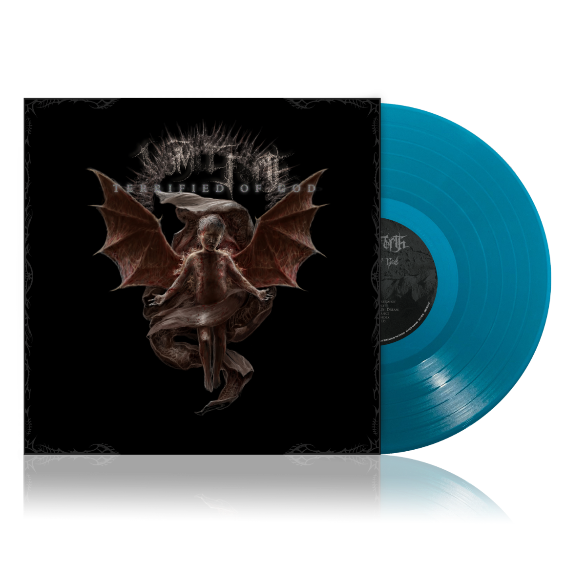 Vomit Forth | Terrified Of God (Indie Exclusive, Colored Vinyl, Translucent Sea Blue) | Vinyl