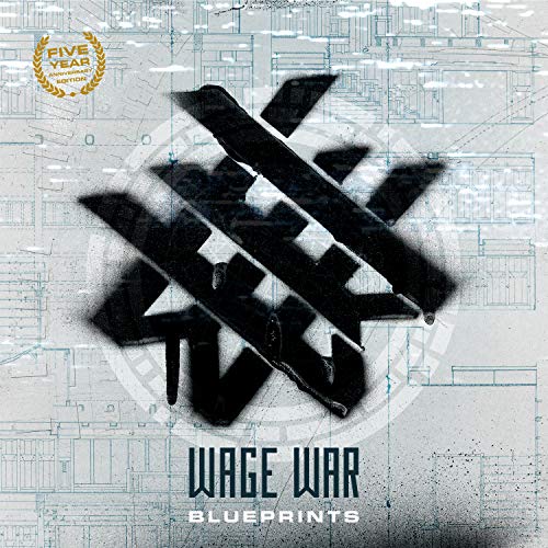 Wage War - Blueprints (Anniversary Edition) [LP] [Seafoam Marble] | Vinyl
