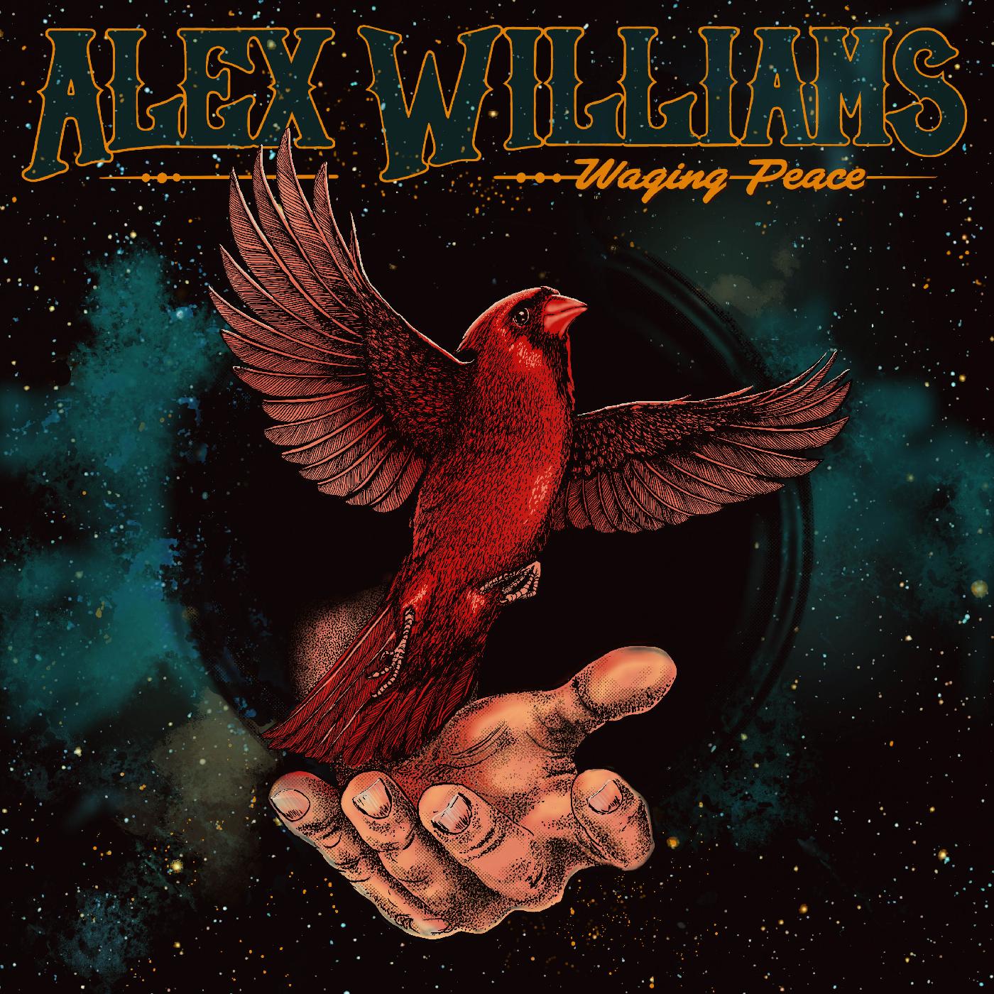 Alex Williams | Waging Peace (RED VINYL) | Vinyl