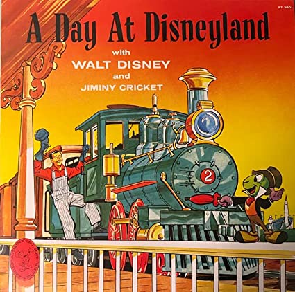 Walt Disney - A Day At Disneyland with Walt Disney and Jiminy Cricket (2 Lp's) | Vinyl