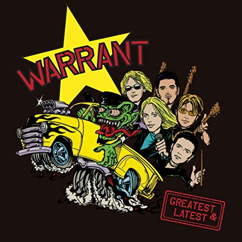Warrant - Greatest & Latest - (Limited Edition, Cherry Splatter Vinyl) | Vinyl