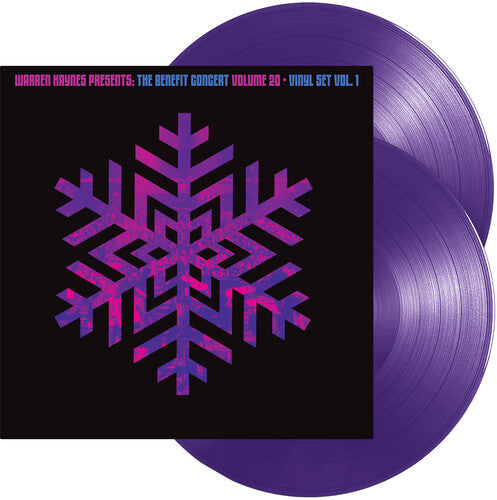 Warren Haynes | Warren Haynes Presents: The Benefit Concert Volume 20, Vinyl Vol. 1 (180 Gram Vinyl, Colored Vinyl, Purple) (2 Lp's) | Vinyl