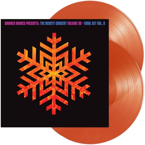 Warren Haynes | Warren Haynes Presents: The Benefit Concert Volume 20, Vinyl Vol. 2 (180 Gram Vinyl, Colored Vinyl, Orange) (2 Lp's) | Vinyl