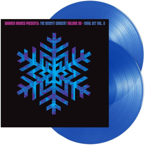 Warren Haynes | Warren Haynes Presents: The Benefit Concert Volume 20, Vinyl Vol. 3 (180 Gram Vinyl, Colored Vinyl, Blue) (2 Lp's) | Vinyl