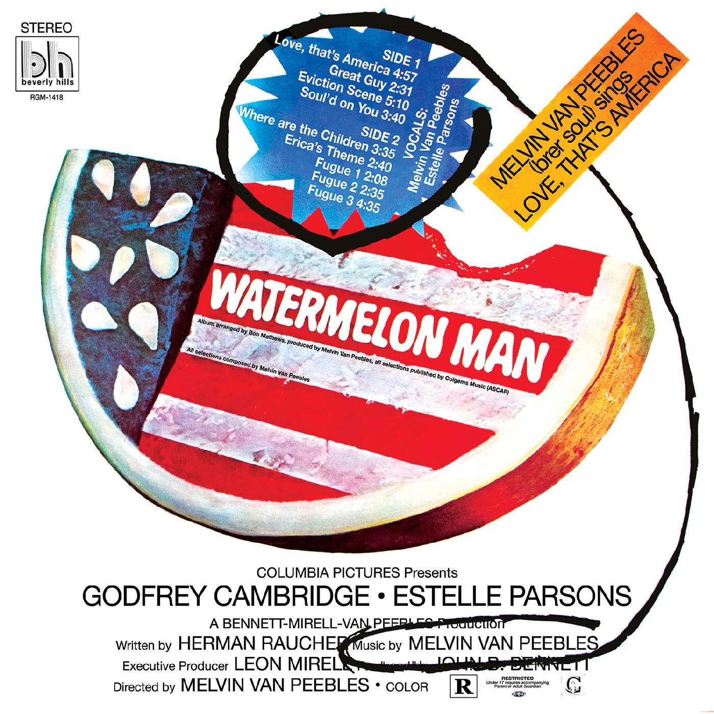 Melvin Van Peebles - Watermelon Man (GREEN "WATERMELON SKIN" VINYL) | Vinyl