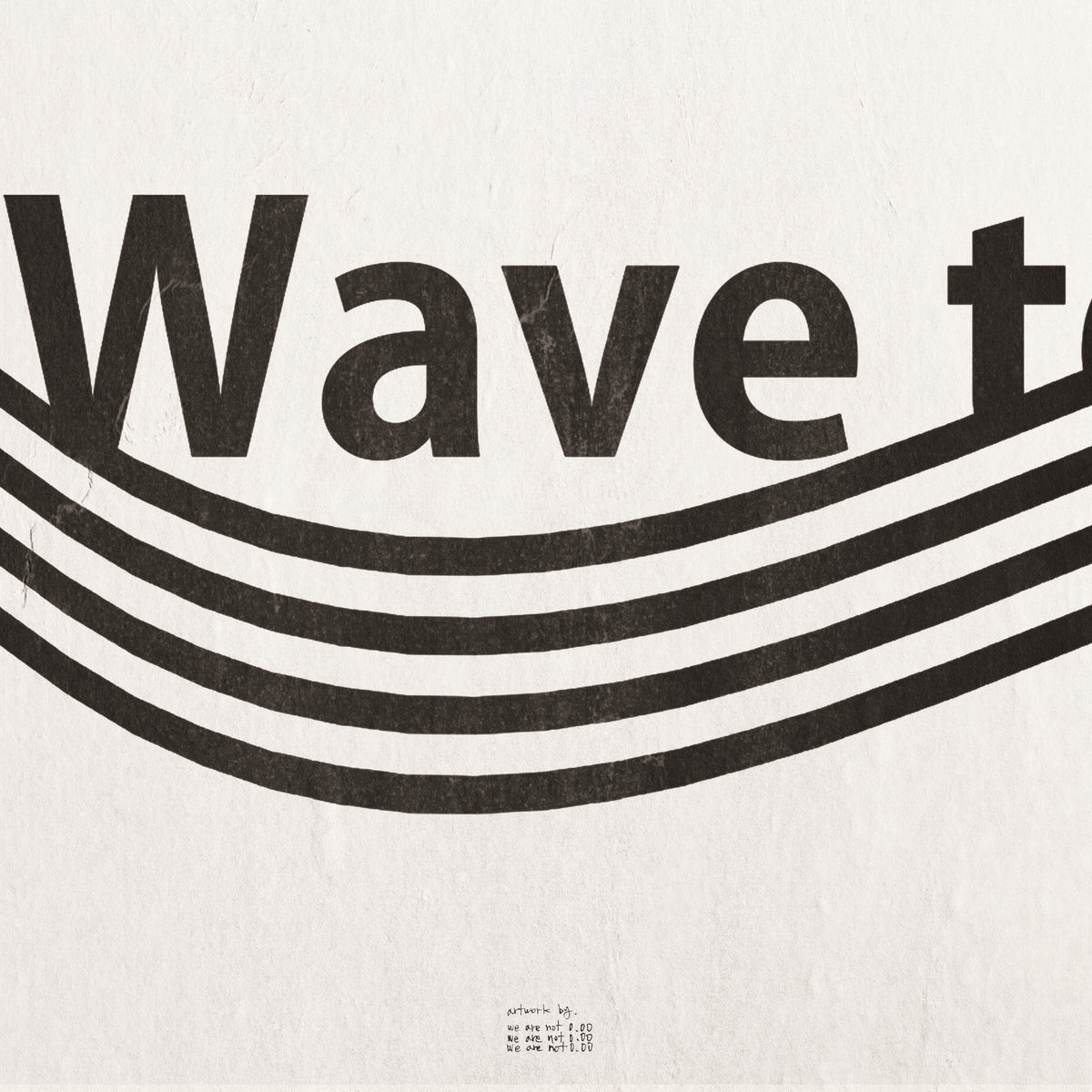 Wave To Earth - Wave 0.01 / Summer Flows 0.02 | Vinyl