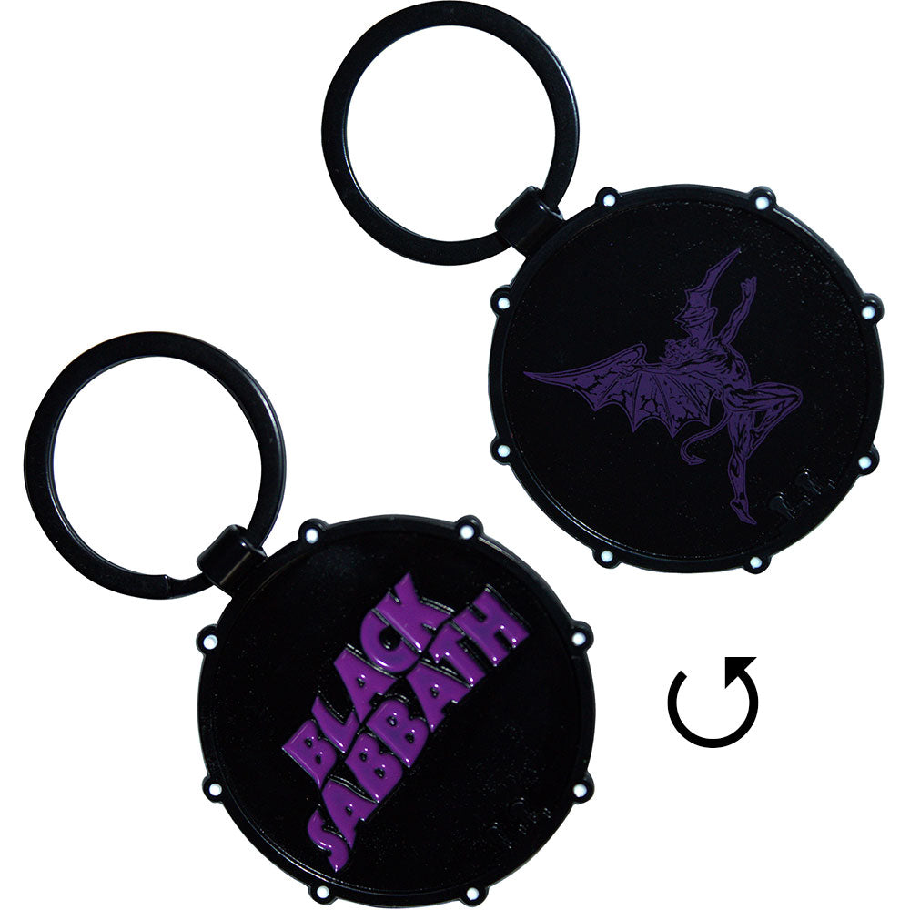Black Sabbath | Wavy Logo & Daemon Drum |