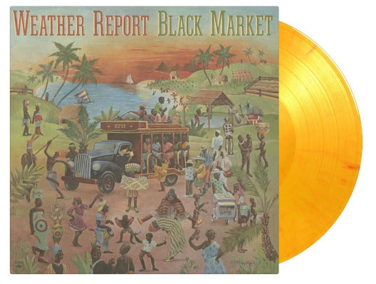 Weather Report | Black Market (Limited Edition, 180 Gram Vinyl, Colored Vinyl, Flaming Orange) [Import] | Vinyl