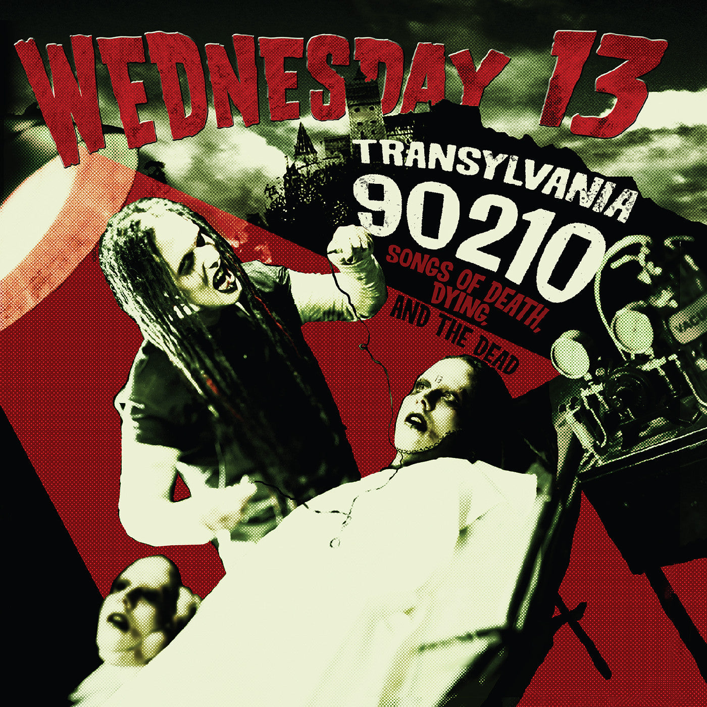 Wednesday 13 - Transylvania 90210—Songs Of Death, Dying, And The Dead - Remastered (Neon Green Vinyl) | Vinyl