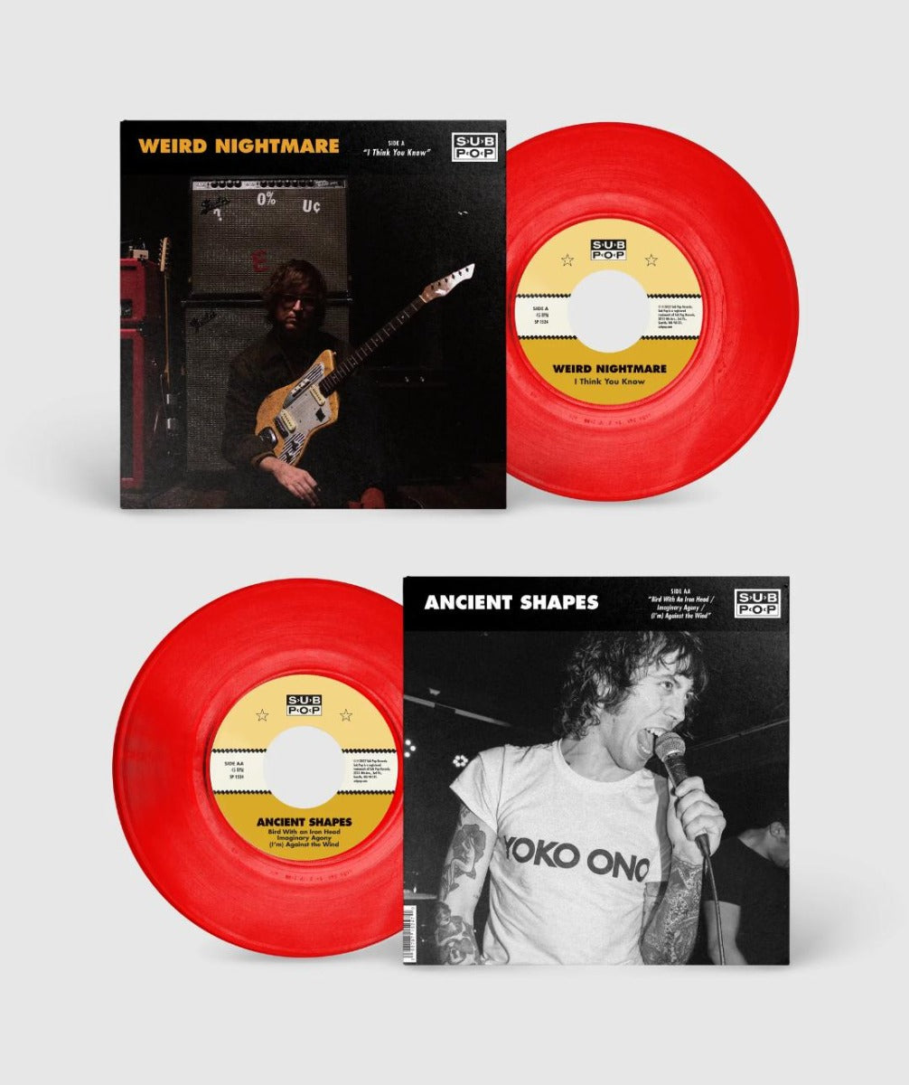 Weird Nightmare and Ancient Shapes - Weird Nightmare and Ancient Shapes (Limited Edition, Red Vinyl) (7" Vinyl) | Vinyl