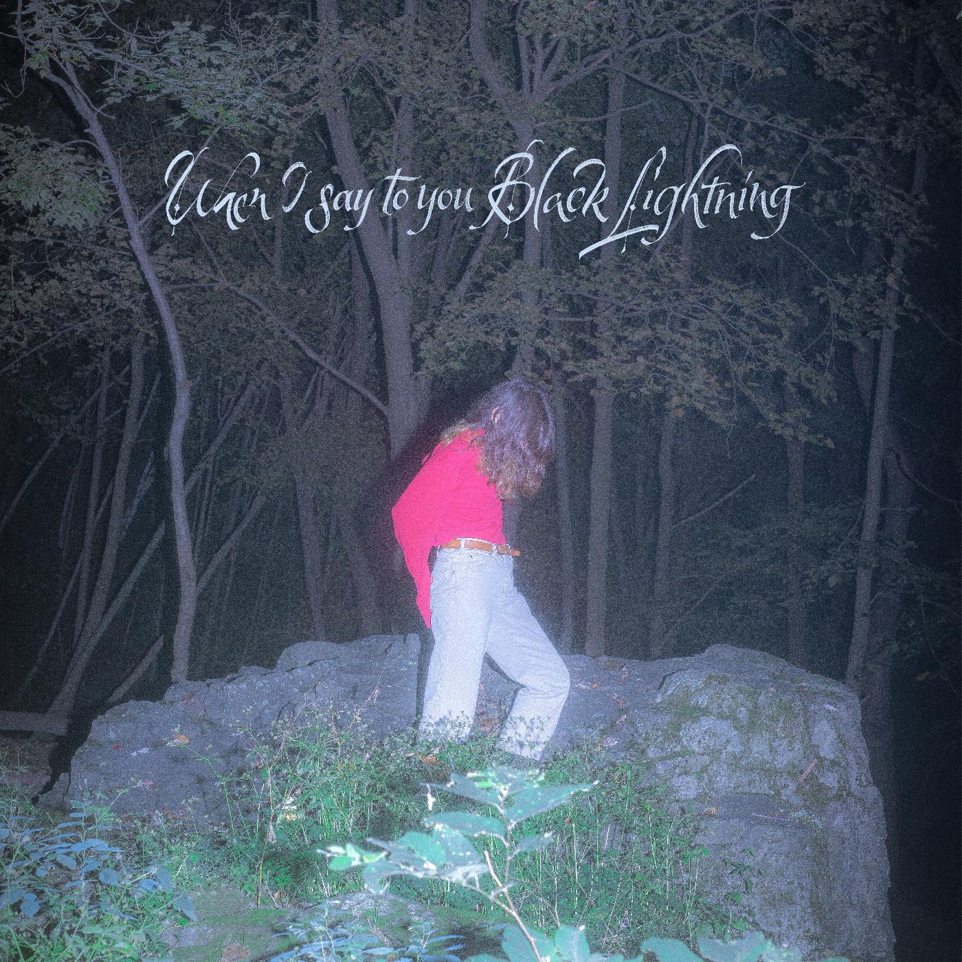 Common Holly - When I say to you Black Lightning (BLUE VINYL) | Vinyl