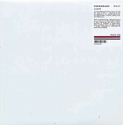 POPNONAME - White Album | Vinyl