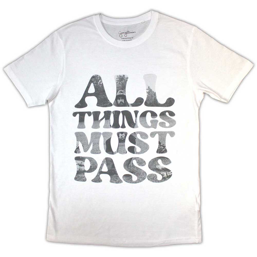 George Harrison | All Things Must Pass Text Infill |